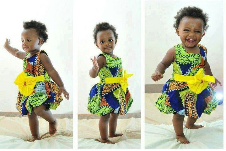 cute ankara styles for babies & toddlers (16)